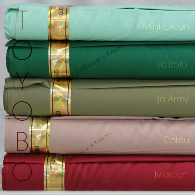 Kain Katun Toyobo Premium Toyobo Fodu Harga Per Setengah Meter Shopee Indonesia