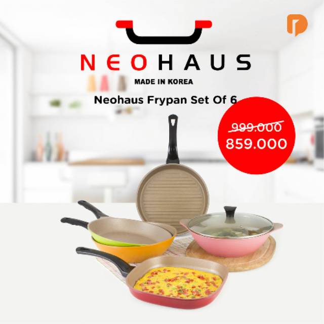 Neohaus Frypan Set Of 6