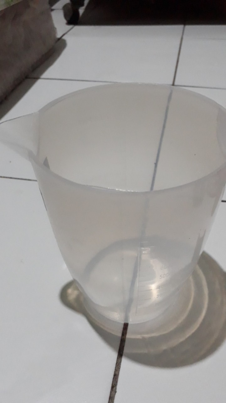 Gelas Ukur Takar Plastik 500ml Dan 1.000ml