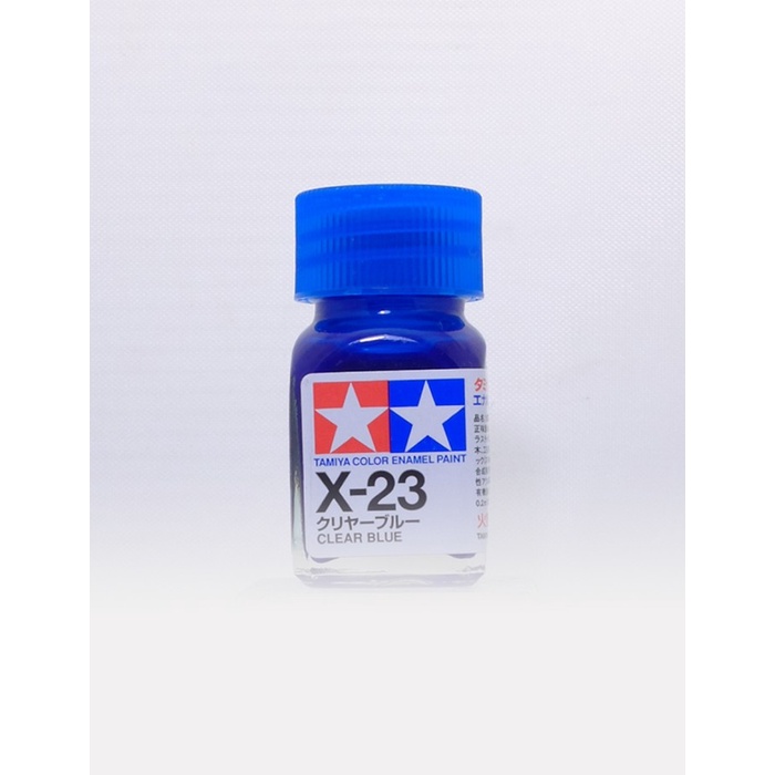 Tamiya Enamel X-23 Clear Blue Gloss Tamiya 80023