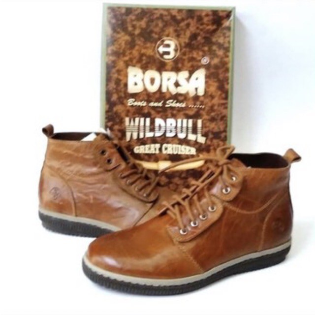 Sepatu Boots & Shoes BORSA T.97304 - Cokelat Muda