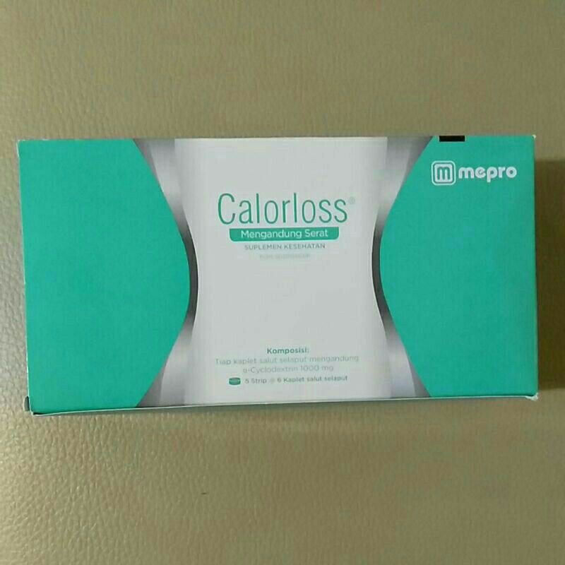 CALORLOOS TABLET VITAMIN PENURUN BERAT BADAN HARGA PER BOX