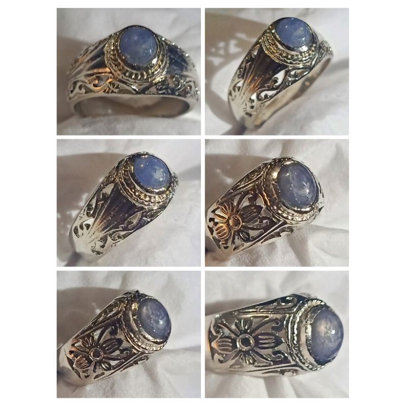 natural blue sapphire Birma