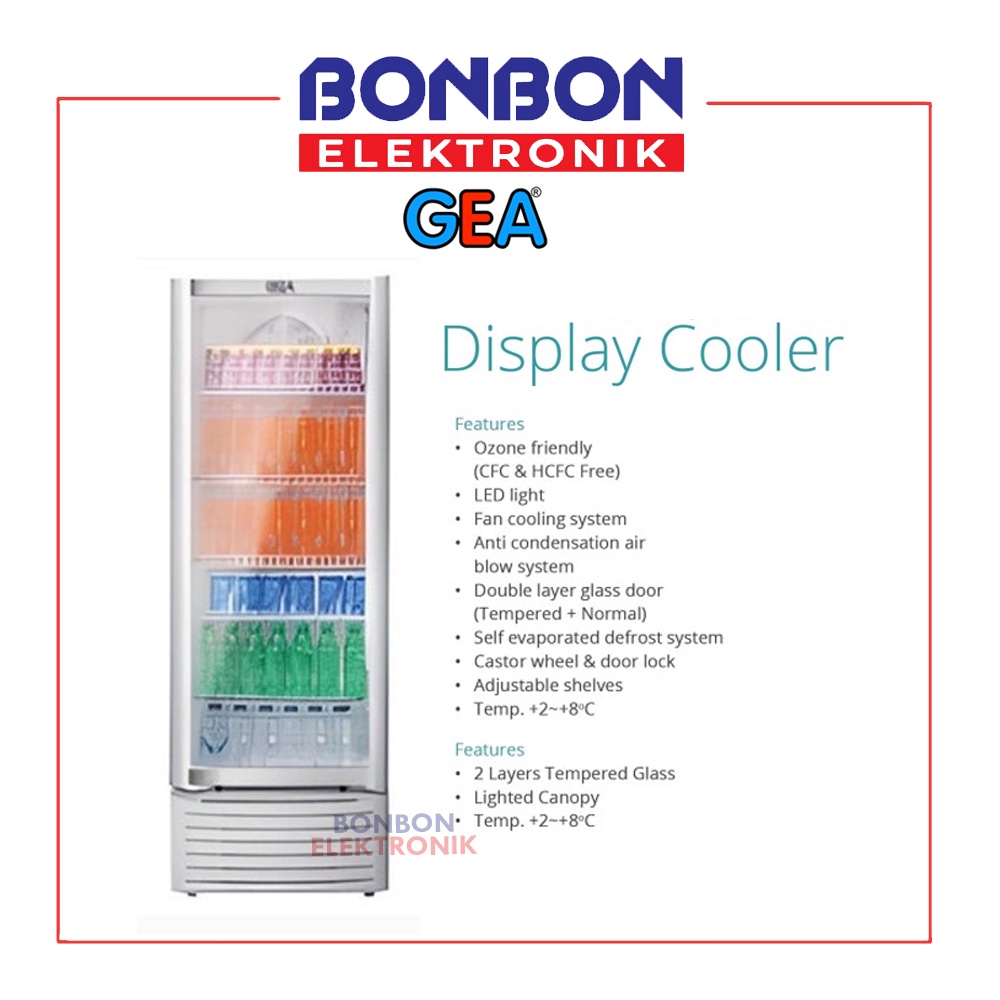 GEA Showcase Display Cooler EXPO-37FR / EXPO 37FR