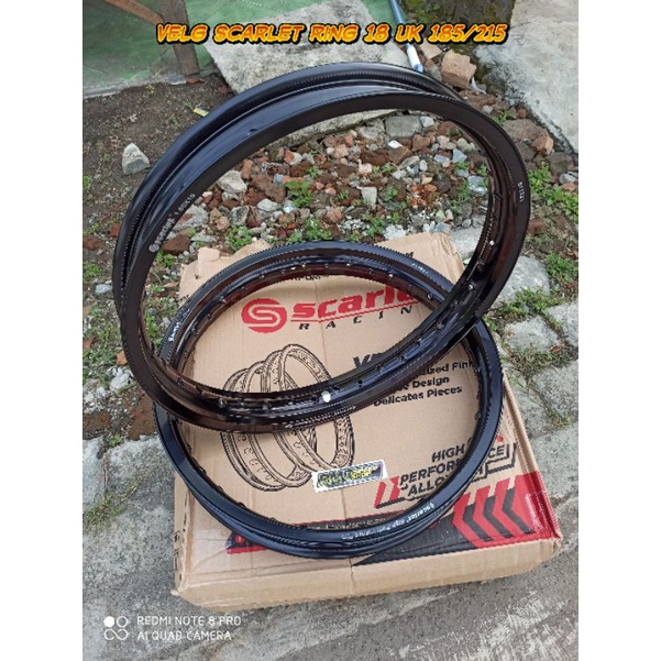 Velg scarlet ring 18 ukuran 185/2150 velg ring 18