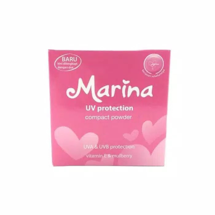 Marina UV Protection Compact Powder 12g (100% Original)