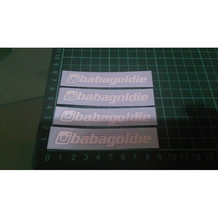 

Custom Cutting Sticker ID Instagram