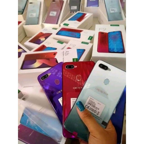 OPPO F9 ORI RAM 6/128GB BARU FULLSET SEGEL GARANSI 1TAHUN ASLI BERKUALITAS 100%