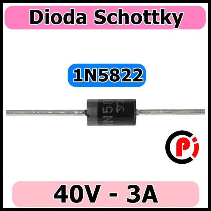 Dioda IN5822 1N5822 5822 Schottky Barrier Rectifier 3A 40V DO 41 Diode