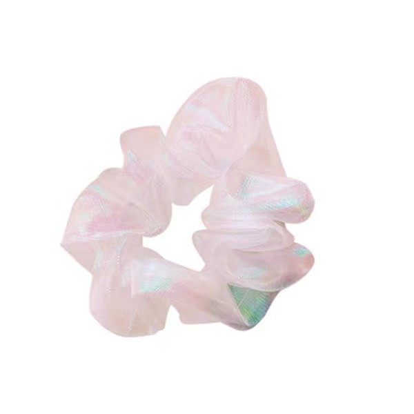 SALE !! VS - Ikat Rambut Elastis Bahan Satin Scrunchie Gaya Korea Warna Polos Untuk Wanita AR-3