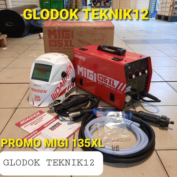 MESIN LAS MIGI 135 XL DAIDEN / MIGI MIG 130 DAIDEN / MIGI 135 DAIDEN