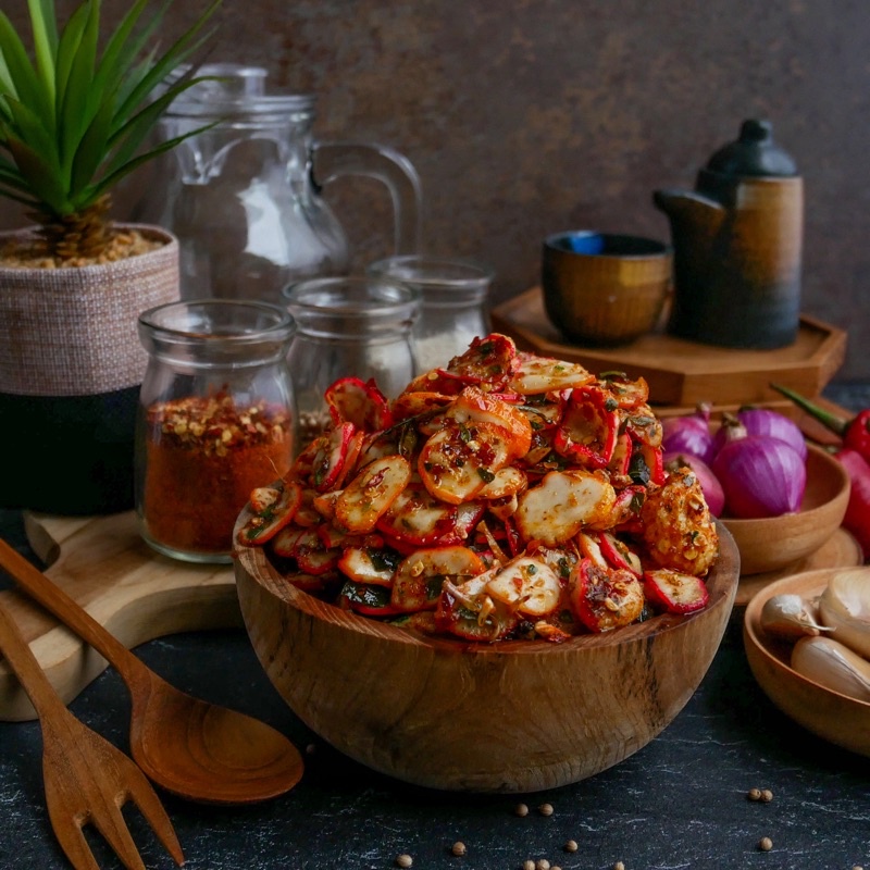 

Kerupuk seblak bantat pedas 100 gram