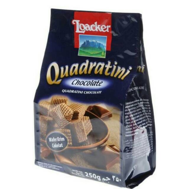 

Loacker Quadratini Chocolate 250 gram