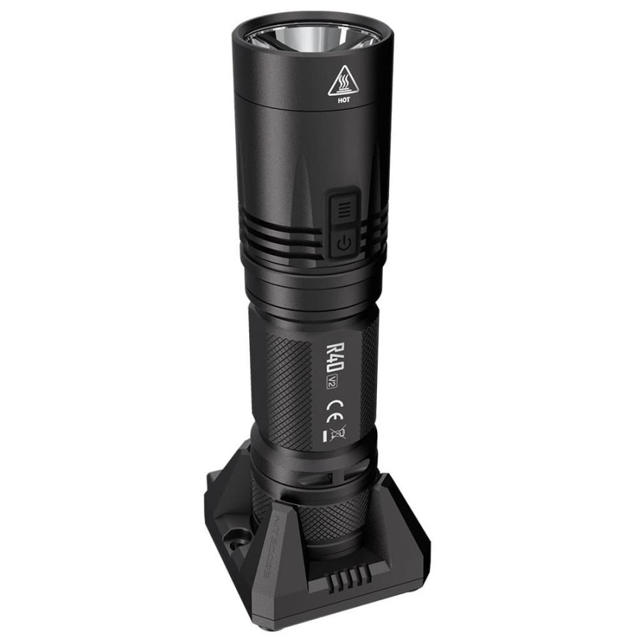 NITECORE R40 V2 Senter LED CREE XP-L HI V3 1000 Lumen - Black