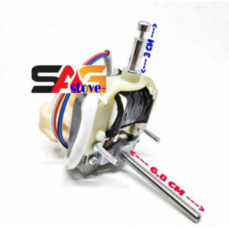 Dinamo Motor 9-10 inch MULTI Kipas Angin Kecil Model Miyako RRT