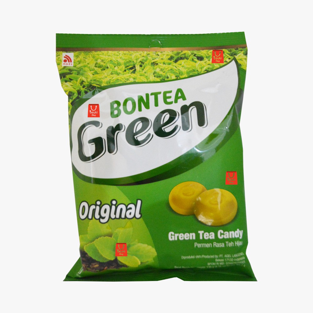 

Bontea Green Original Green Tea Candy Original Permen Green Tea Rasa Original - 135gr