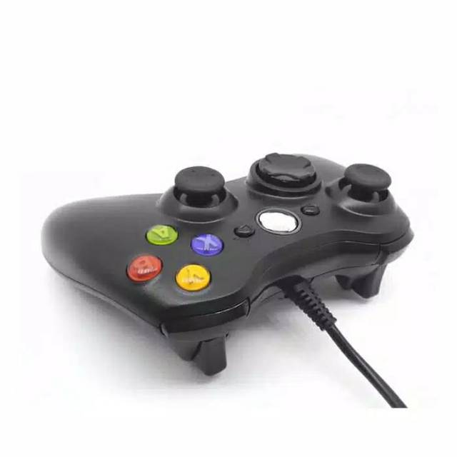 Stick Stik Xbox 360 Kabel Microsoft Joystick Controller Xbox 360 To PC Wired Tanpa Box Bawaannya