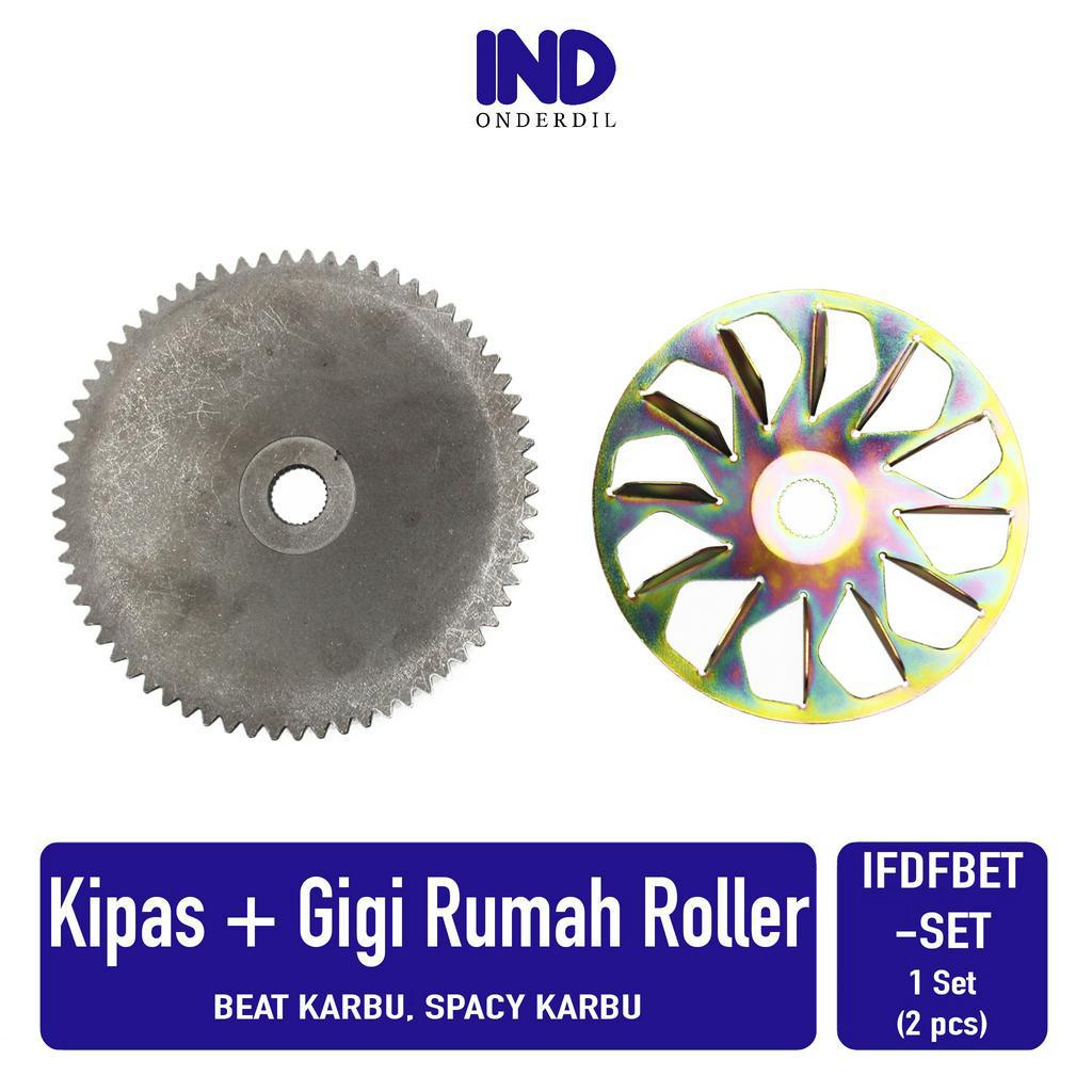 Kipas Gigi-Gear-Gir Rumah Roller-Roler-Loler Set Beat Karbu-Karburator &amp; Spacy Lama-Old