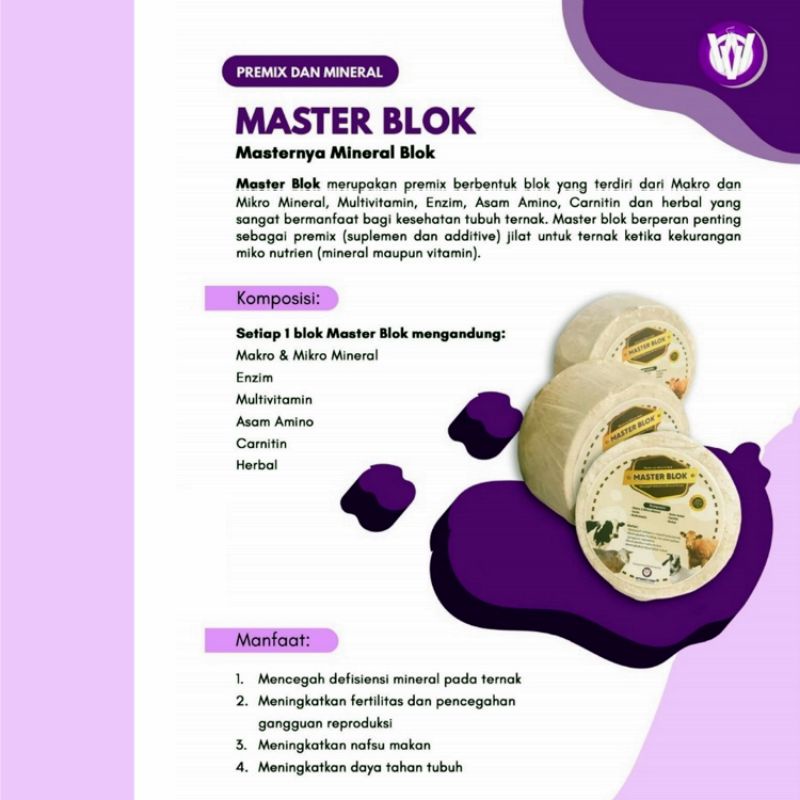 Mineral Blok Master Vetways Kambing Domba & Sapi-1