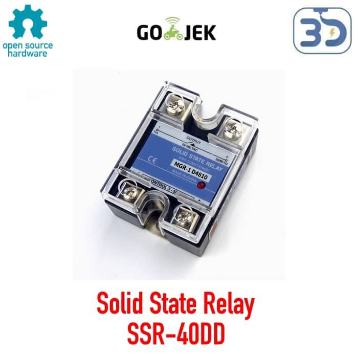 Reprap 3D Printing Solid State Relay SSR-40DD