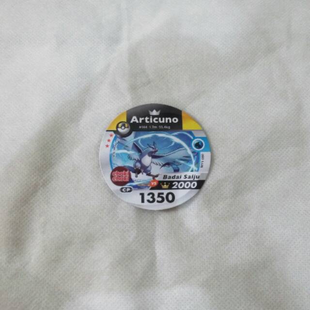 Kartu Pokemon Medalion "Articuno"