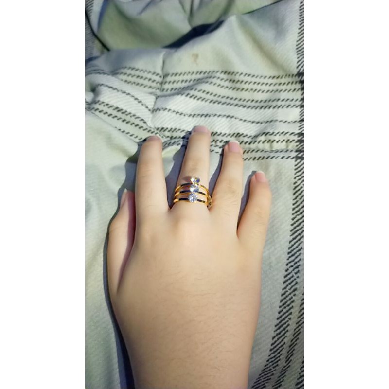 cincin wanita cincin titanium aksesoris wanita
