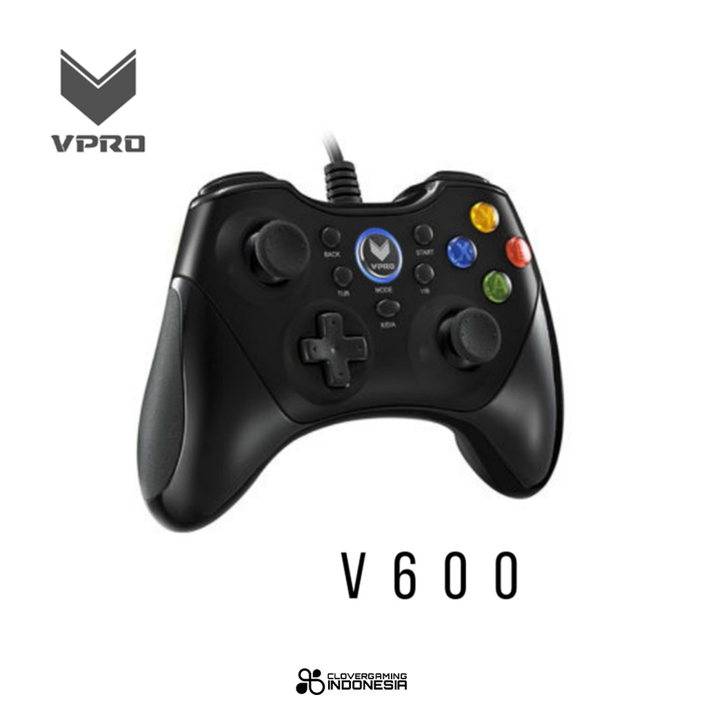 VPro Gamepad V600 Wired Controller - Rapoo V 600 Joystick