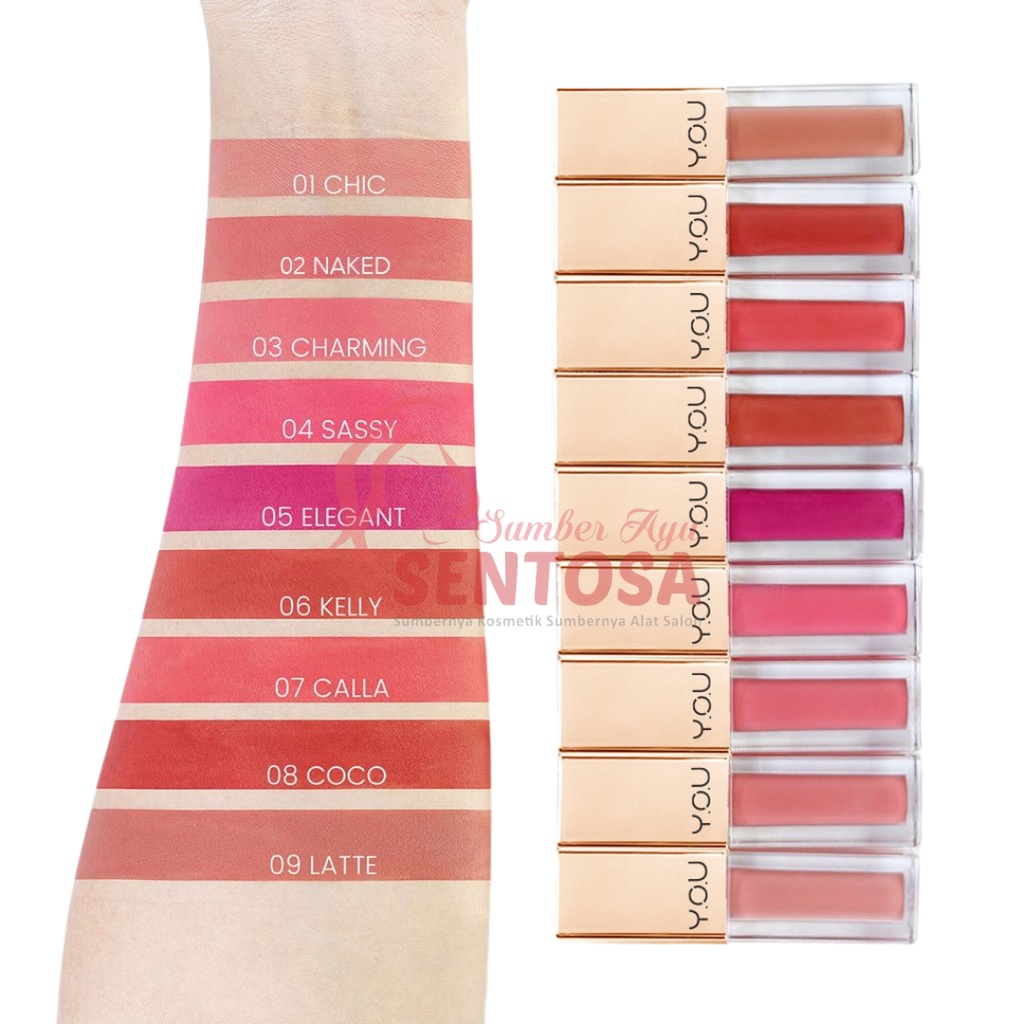 YOU ROUGE VELVET MATTE LIP CREAM 4,5GR