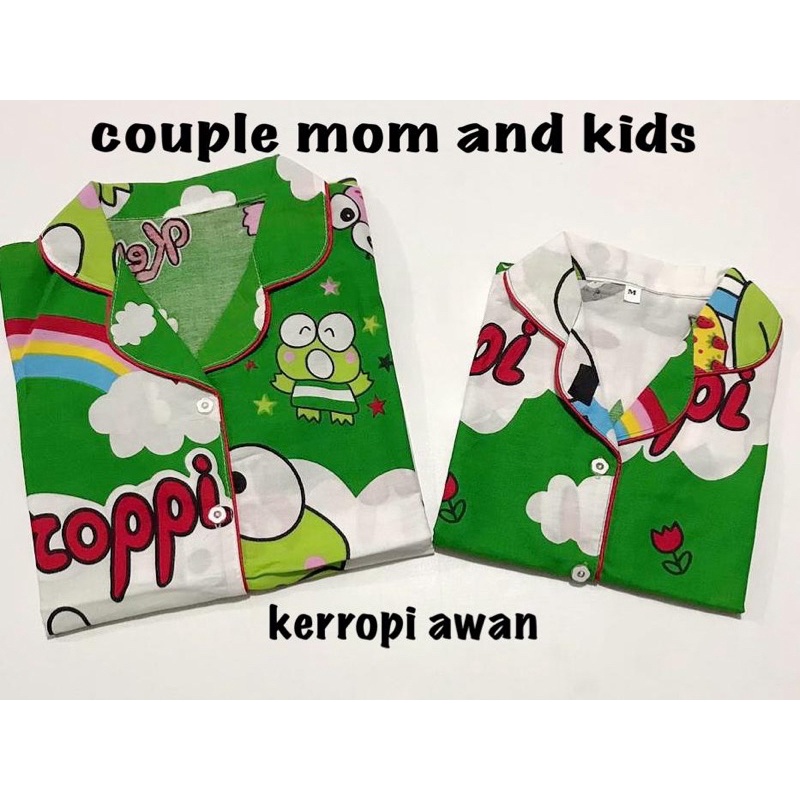 piyama KEOPI bisa couple Pasangan mom kids and family