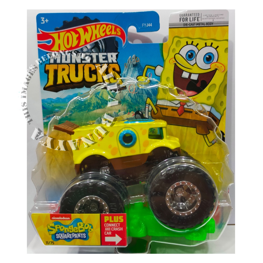 HOT WHEELS Monster Trucks - SERI H - Hotwheels Truck Original - Mainan Diecast Truk