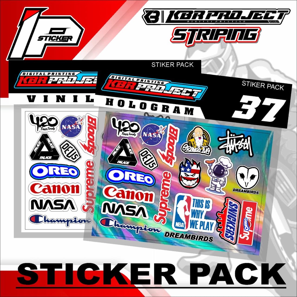 

Sticker Pack - Sticker Pack Variasi List Sticker Pack.37 Design IPING STICKER