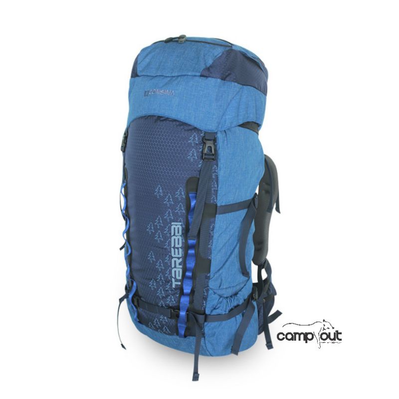 Consina Tarebbi Tas Carrier 60L - Tas Keril Gunung Hiking Camping - Tas Gunung Pria Wanita