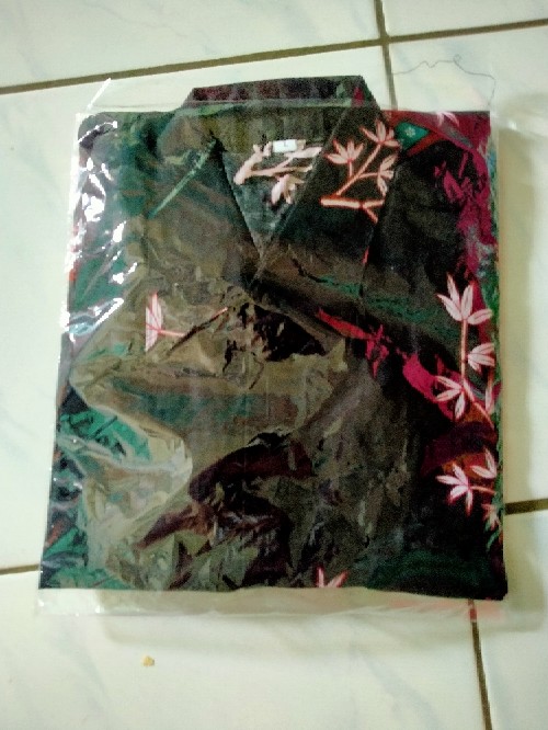 Baju Batik Pria Gus Azmi Syubbanul Muslimin Batik Katun Halus Hadroh Azzahir Hilwa Ala Santri Modern
