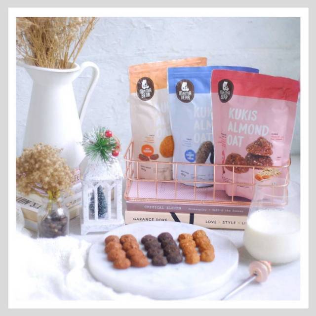 Kukis Almond Oat Mamabear