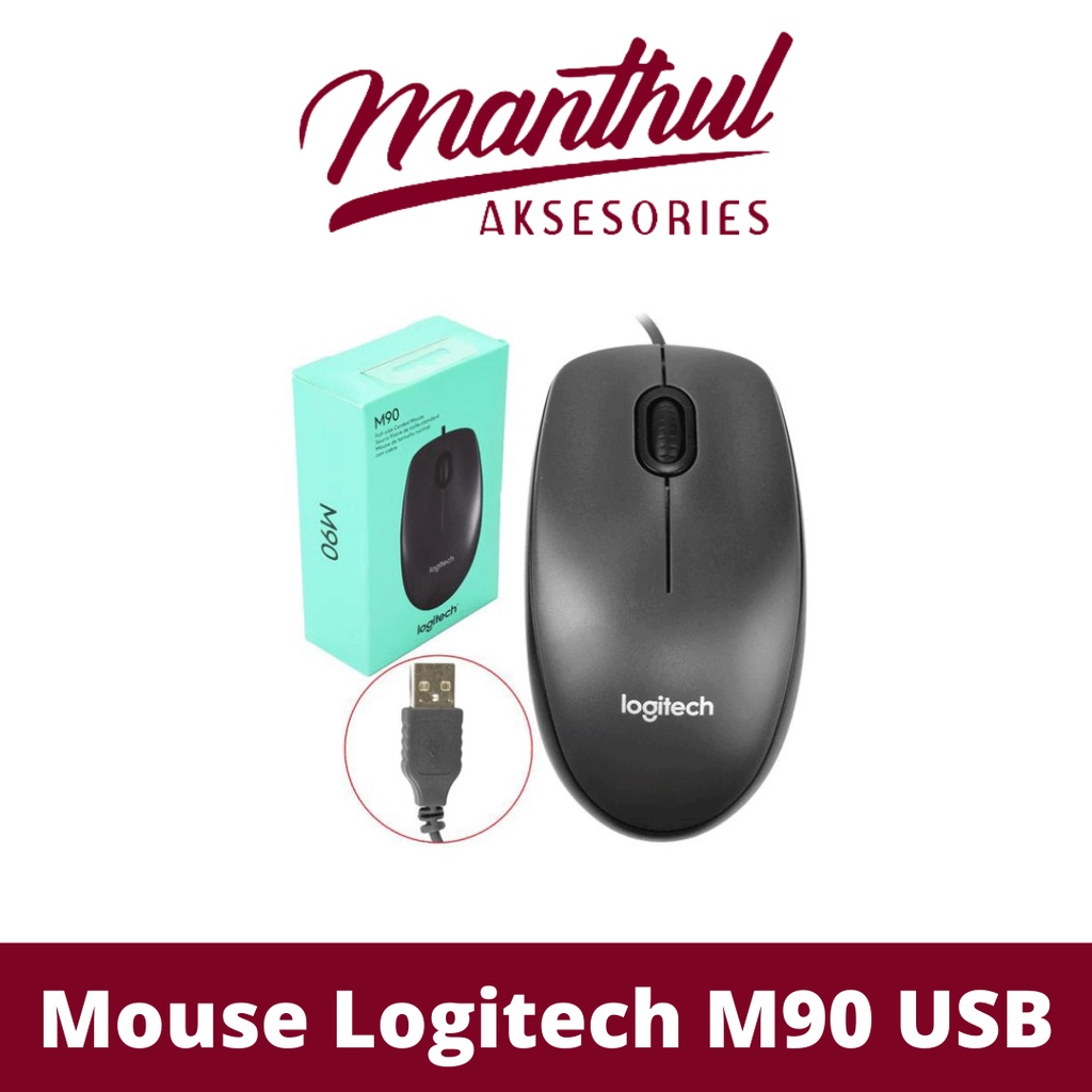 Mouse Logitech M90 USB Original