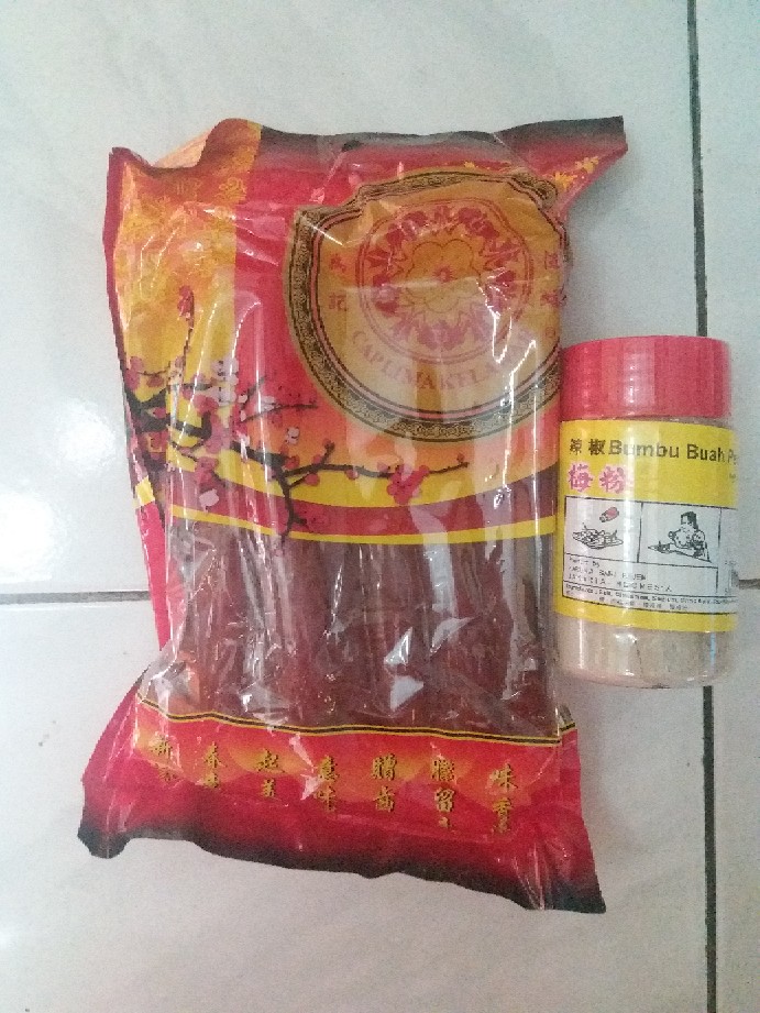 Bumbu Buah Pedas Cap Elang / Garam Buah/ Perasa Buah/ Asam Buah 150g