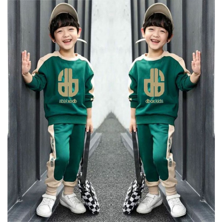 STELAN ANAK TERBARU/STELAN SWEATER DBOX LAKI-LAKI/BISA PILIH WARNA