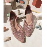 Sepatu heels wedding nikahan wanita shoes Lemica Lamia