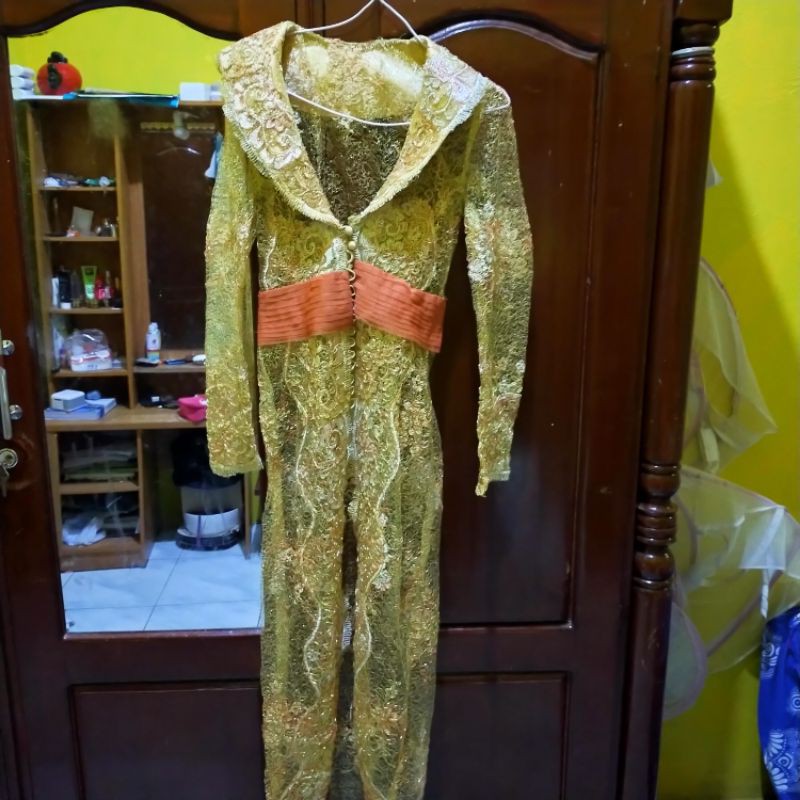 baju kebaya nikah preloved mewah