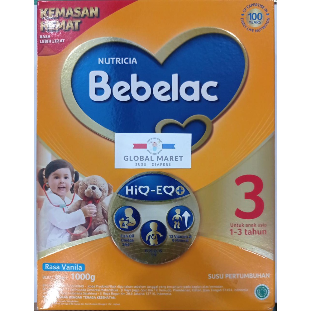 Bebelac 3 1kg Vanila / Madu