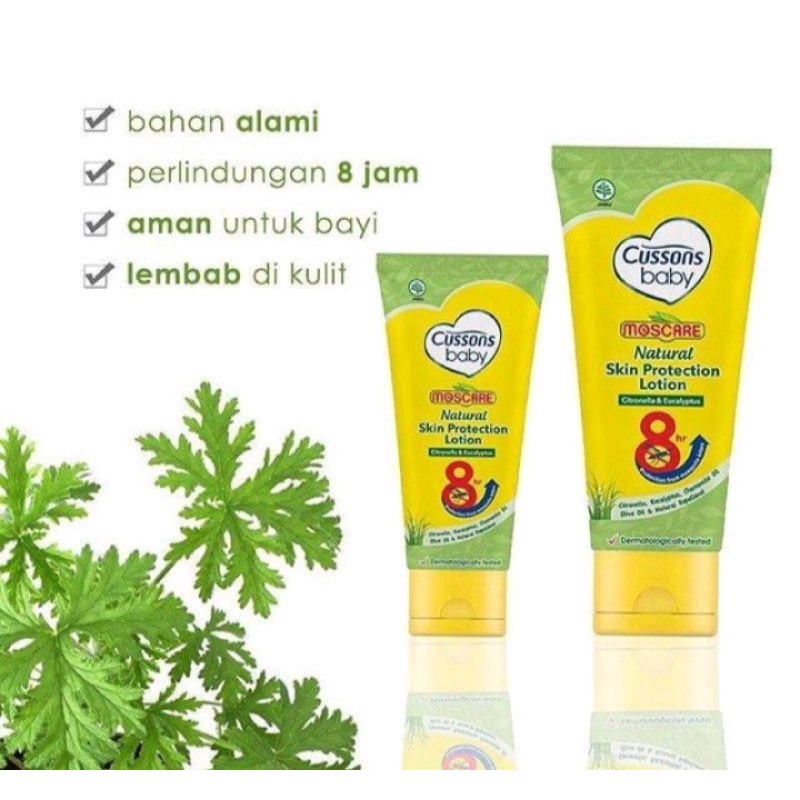 Cream anti nyamuk bayi / cusson Baby Moscare Skin Protection 50 grm/ 100 grm