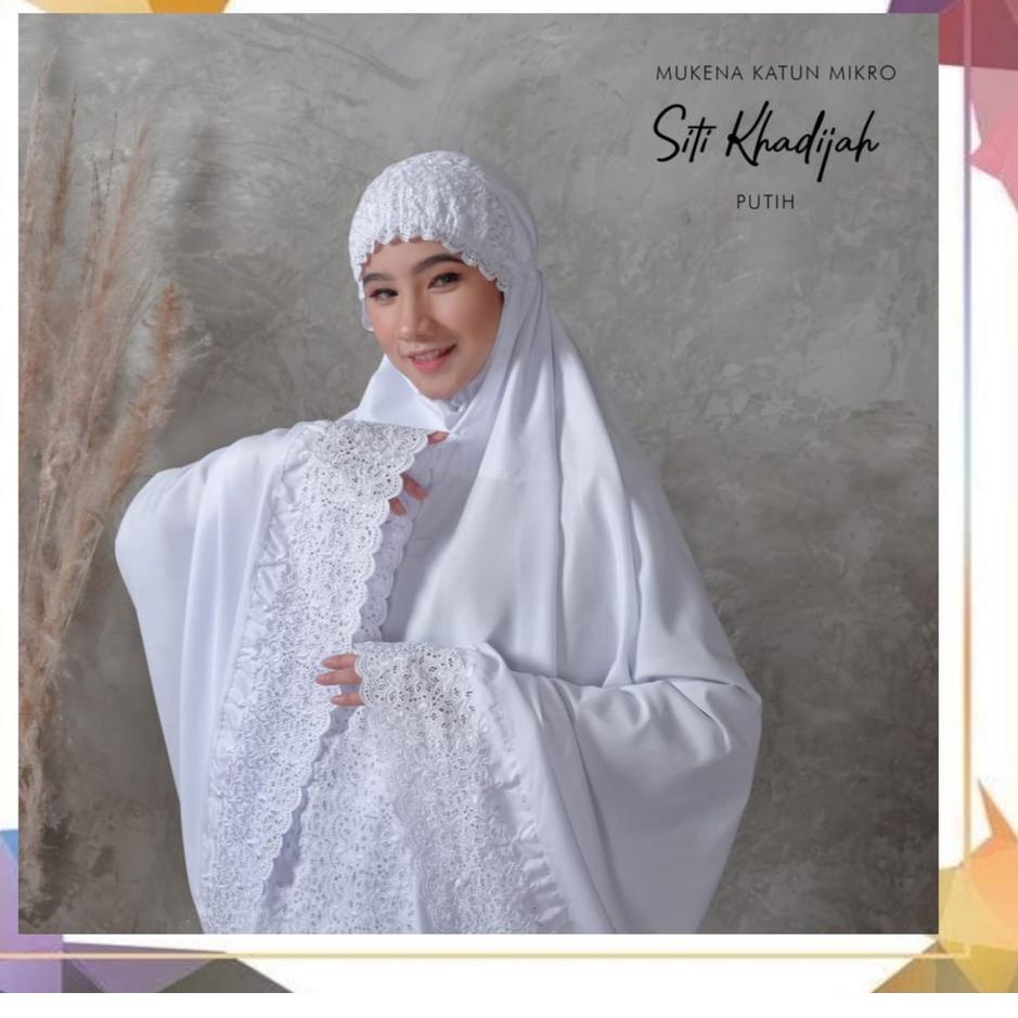 Bisa COD / Mukena Khadijah / Mukena Khadijah Pastelena / Mukena Khadijah Original ☃➭ Bayar Di Tempa