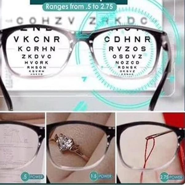 jנ►ori◄є Kacamata Baca Plus Auto Focus ONE POWER READERS / KACA MATA SERVIS HP j