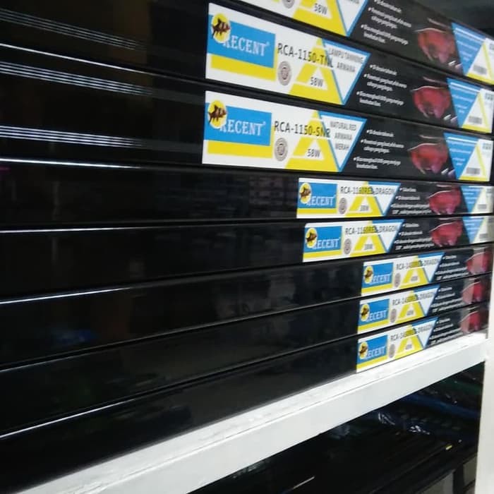 Lampu Arwana Super Red Dragon aquarium Recent RCA-1160RED-DRAGON 38W