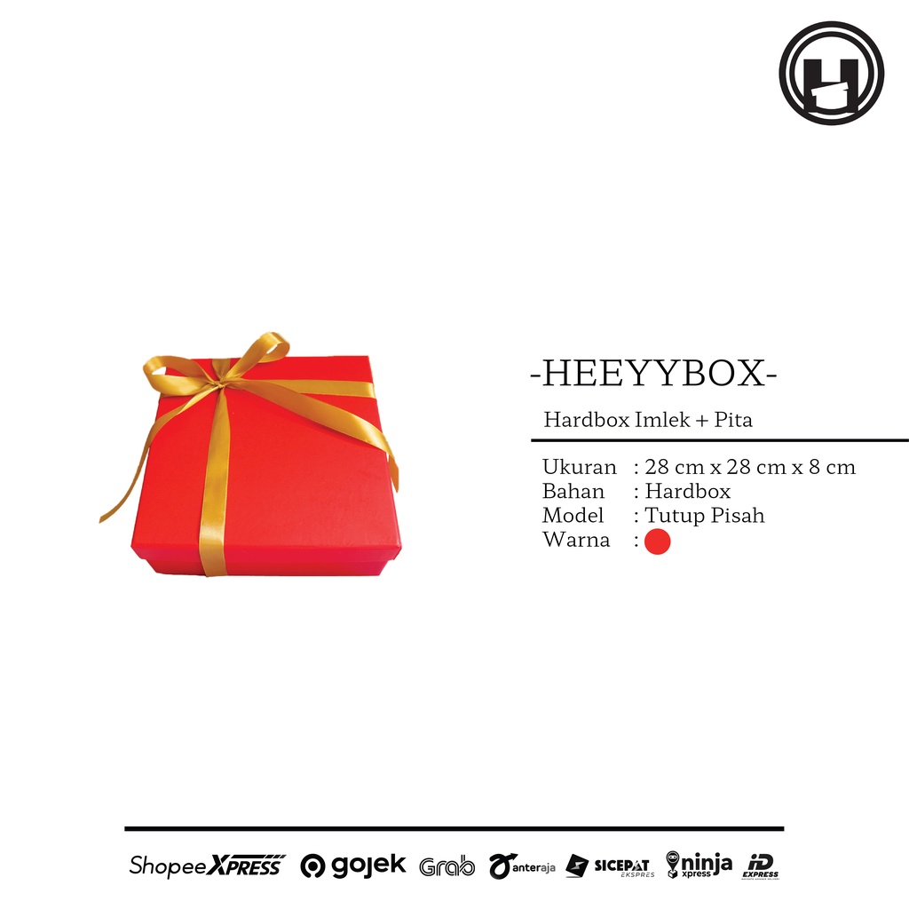 

chinese new year box simple hardbox cocok untuk hampers chinese new year siap dipakai