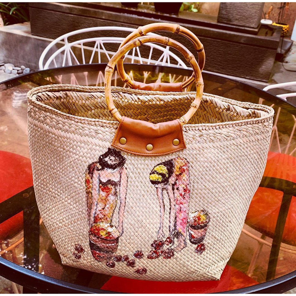 Mensiang Wicker Bag