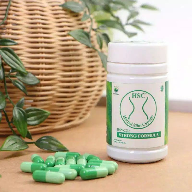 Hsc herbal slim capsule asli
