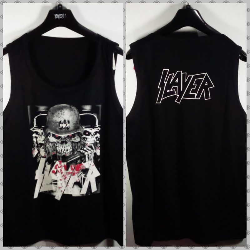 Kaos Lekbong Band Metal Slayer