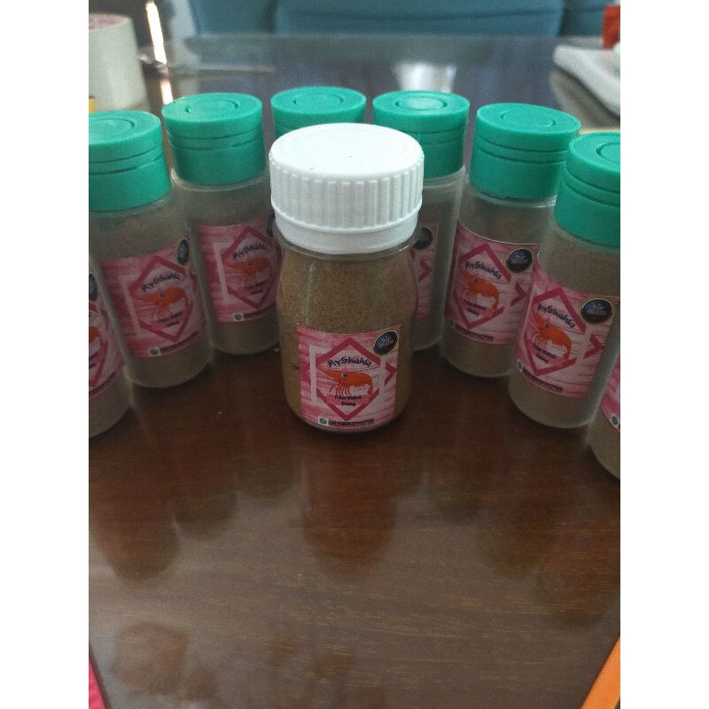 Pelet Bubuk Udang Halus Pakan Burayak 4 hari Pengganti Artemia Makanan Daphnia Maghna DM