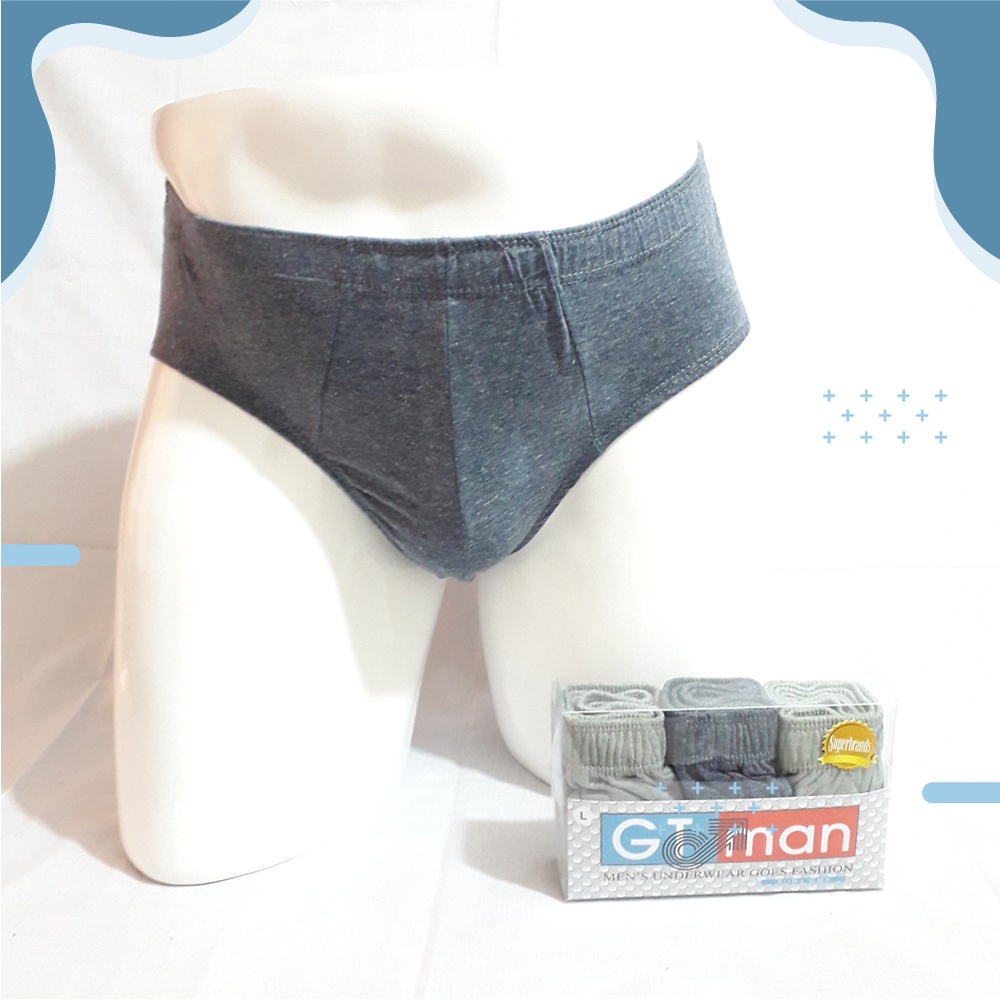 CD Underwear Celana Dalam Pria Dewasa Sempak Cowok Termurah GT-Man GMX By Universal Underwear